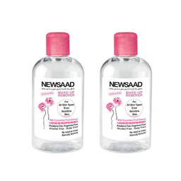 محلول پاک‌ کننده آرایش صورت نیوساد (Newsaad) مدل PreBiotic حجم 250 میلی‌لیتر مجموعه 2 عددی