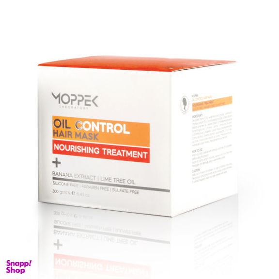 ماسک مو موپک (Moppek) مدل Oil Control وزن 300 گرم