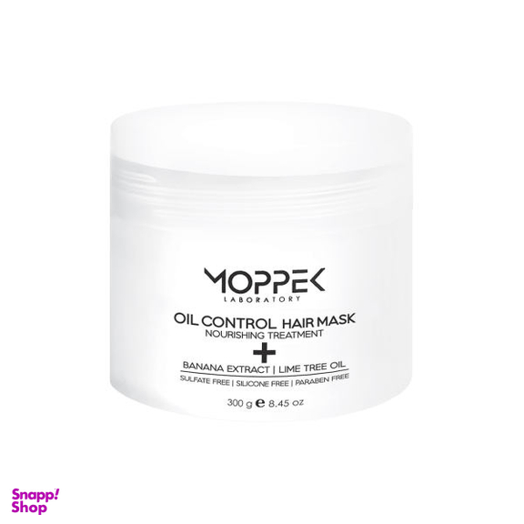 ماسک مو موپک (Moppek) مدل Oil Control وزن 300 گرم