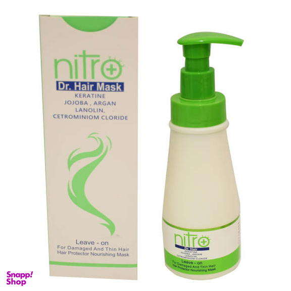 ماسک مو نیترو پلاس (Nitro plus) مدل کراتینه حجم 250 میلی‌لیتر