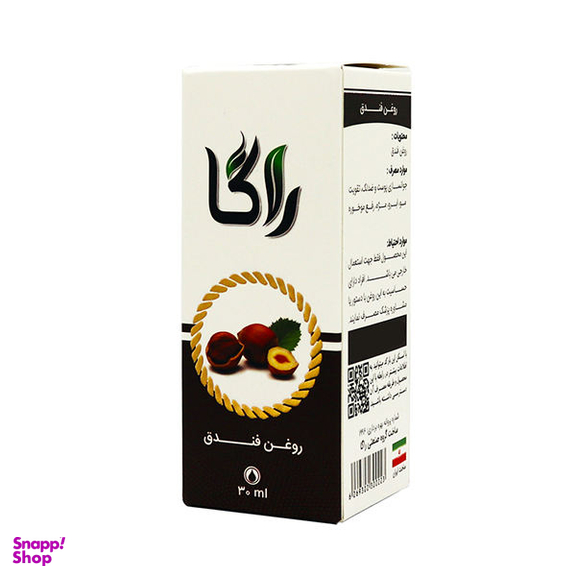 روغن تقویت کننده مو و ابرو راگا (Raga) مدل فندق حجم 30 میلی‌لیتر