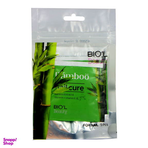 پد لاک پاک کن بیول مدل Bamboo بسته 5 عددی