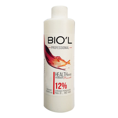 کرم اکسیدان بیول (Biol) سری پروفشنال مدل Health Grade دوازده درصد شماره 3 حجم 150 میلی‌ لیتر