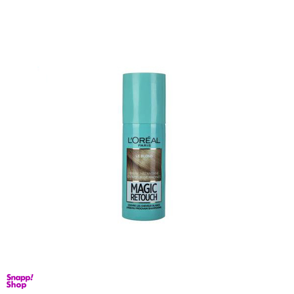 اسپری کانسیلر مو لورآل (Loreal) سری Magic ReTouch مدل Blonde حجم 75 میلیلیتر