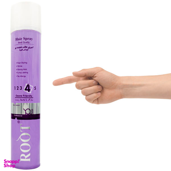 اسپری حالت دهنده مو روت (Root) مدل Extra Hold حجم 500 میلیلیتر