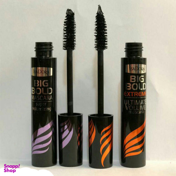 پک ریمل ایزادورا مدل Ultimate Volume سری Big Bold Extreme و مدل Super Volumizing سری Big Bold