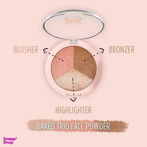 پالت آرایش و هایلایتر صورت گلدن رز (Golden Rose) مدل NUDE Look