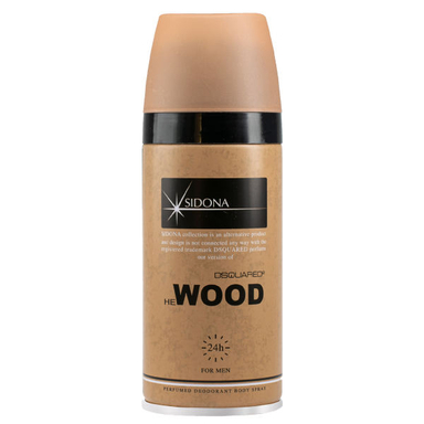 اسپری خوشبو کننده بدن مردانه سیدونا (Sidona) مدل WOOD حجم 150 میلی‌‌لیتر