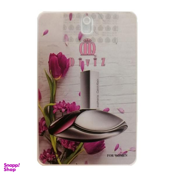 عطر جیبی زنانه دیوایز (Diviz) مدل کلوین کلاین ایفوریا حجم 25 میلی‌لیتر
