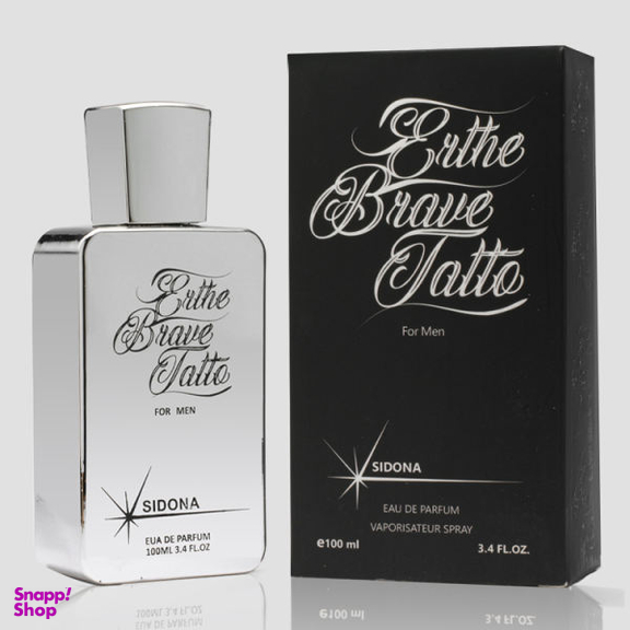 ادوپرفیوم مردانه سیدونا (Sidona) مدل EARThe Brave TATTO