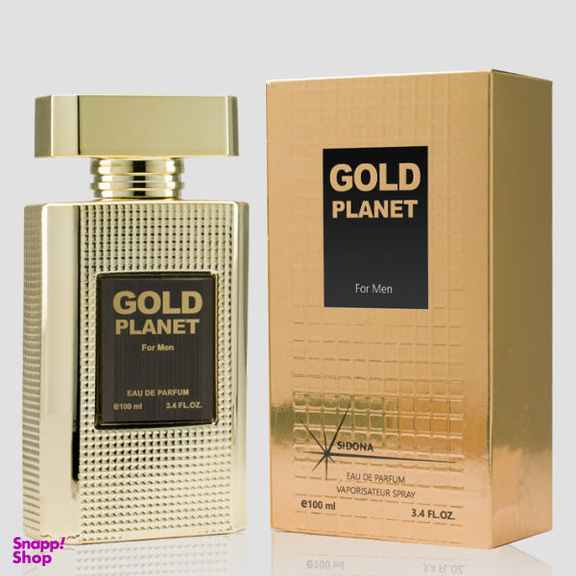 ادوپرفیوم مردانه سیدونا (Sidona) مدل GOLD PLANET