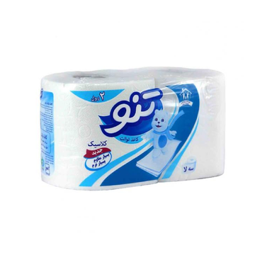 دستمال توالت تنو مدل Classic بسته 2 عددی
