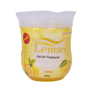 ژل خوشبو کننده هوا لمسر (Lemser) با رایحه مرکبات وزن 180 گرم