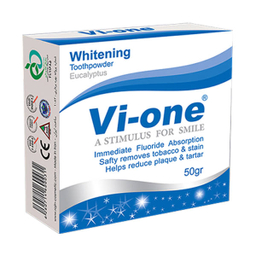 دهان شویه وی وان (Vi-One) مدل هالیتا حجم 330 میلی‌ لیتر + پودر سفید کننده مدل Eucalyptus وزن 50 گرم