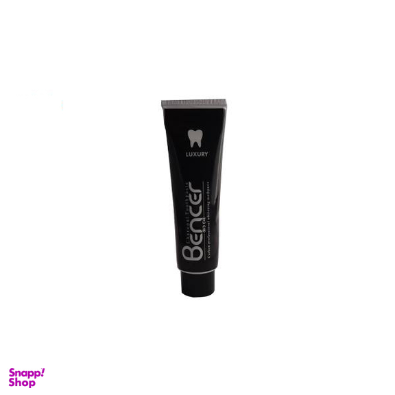 خمیر دندان بنسر (Bencer) مدل Charcoal حجم 100 میلی لیتر + نخ دندان بنسر مدل Charcoal طول 50 متر