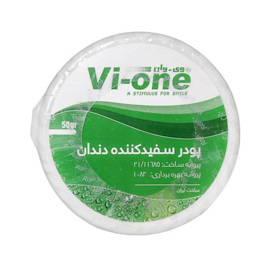 پودر سفید کننده دندان وی وان مدل Mint وزن 50 گرم