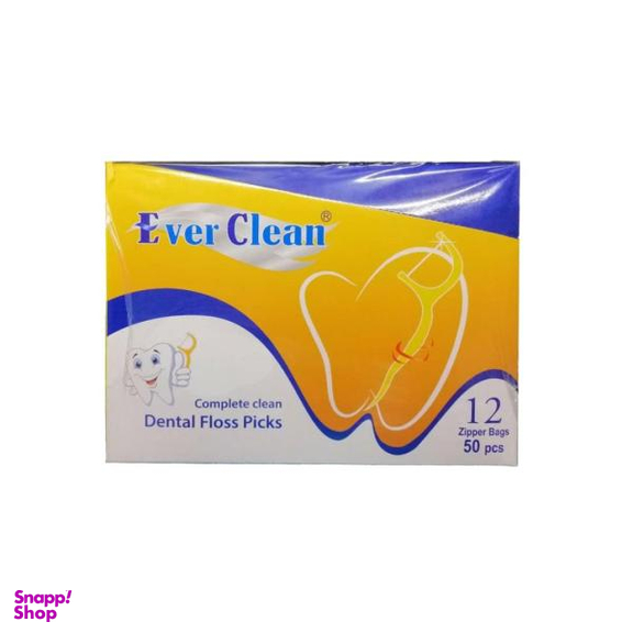 نخ دندان اورکلین (Ever Clean) مدل Economy مجموعه 12 عددی