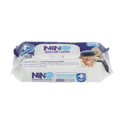 دستمال مرطوب نینو (Nino) کد 4020 بسته 70 عددی