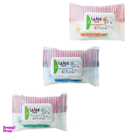 دستمال مرطوب وی کر (Wee Care) مدل W20 مجموعه 3 عددی