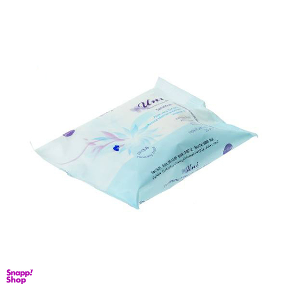 دستمال مرطوب یونی لد (Uni Led) مدل Sensitive بسته 20 عددی