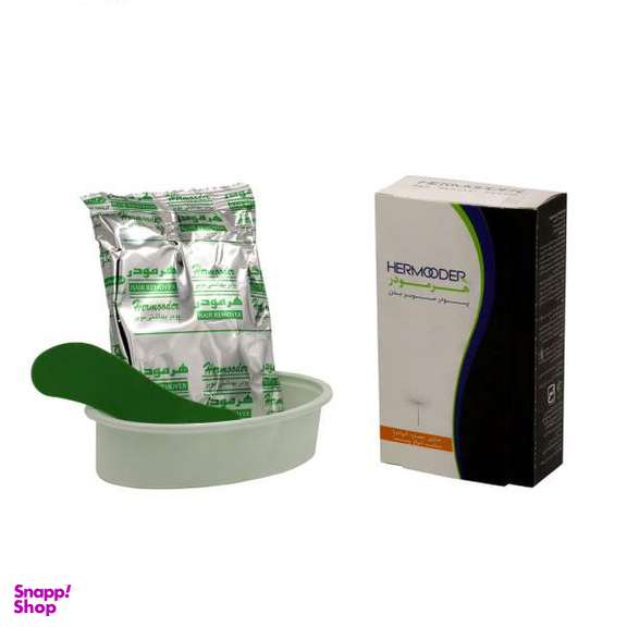 پودر موبر هرمودر (Hermooder) مدل Aloe vera وزن 64 گرم