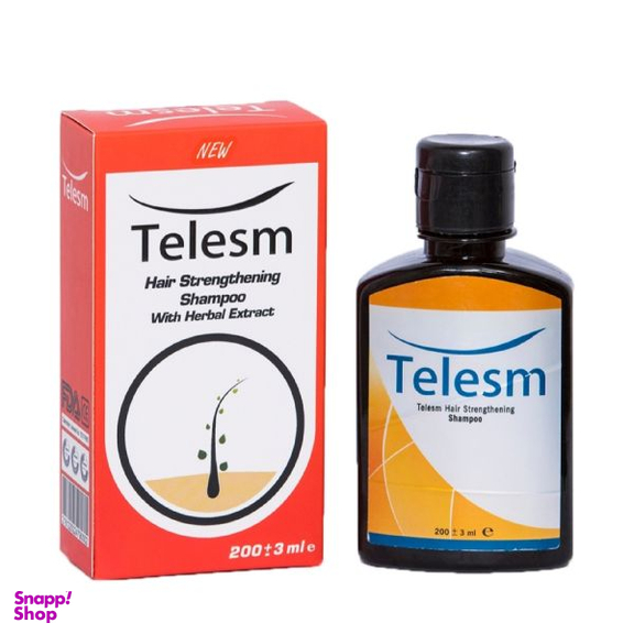 شامپو تقویت کننده مو طلسم (Telesm) مدل Anti Hair Loss حجم 200 میلی‌لیتر بسته 3 عددی