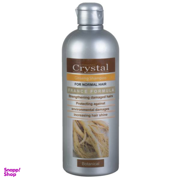 شامپو کریستال (Crystal) مدل جینسینگ حجم 400 میلیلیتر