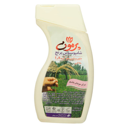 شامپو مو پرمون (Parmoon) مدل Rice Bran مناسب موی خشک حجم 250 میلی‌لیتر