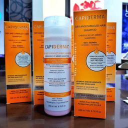 شامپو مو کپیدرما (Capiderma) مدل Dry and Damaged Hair حجم 200 میلی‌لیتر