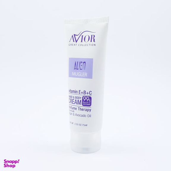 کرم مرطوب کننده اویور (Avior) مدل Alien حجم 75 میلی‌لیتر