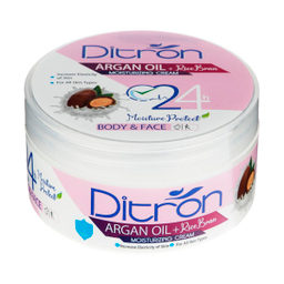 کرم مرطوب کننده دیترون (ditron) مدل Argan Oil حجم 200 میلی‌لیتر