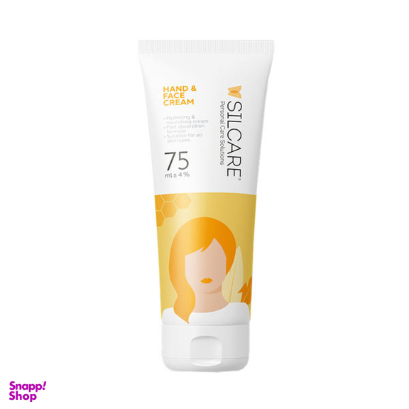 کرم مرطوب کننده سیلکر (Silcare) مدل شیر و عسل حجم 75 میلی‌ لیتر