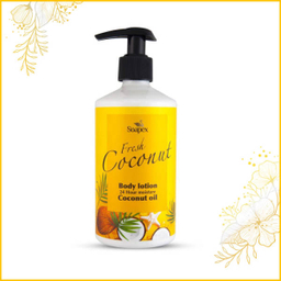 لوسیون بدن سوپکس (Soapex) مدل Coconut Oil و Aloe vera حجم 350 میلی‌لیتر