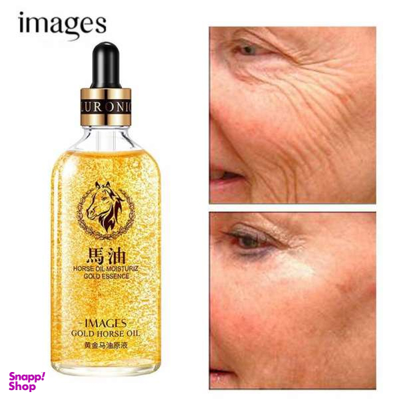 سرم پوست ایمجز (Images) مدل Gold Horse حجم 100 میلی‌‌ لیتر
