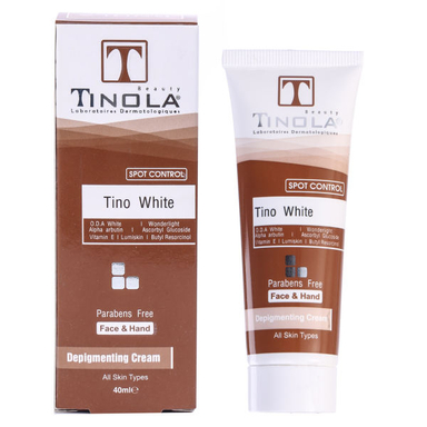 کرم روشن کننده و ضد لک تینولا بیوتی (Tinola beauty) مدل Ti_Wh حجم 40 میلی‌‌لیتر