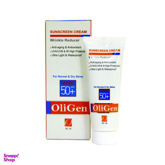 کرم ضد آفتاب الی ژن (OliGen) مدل DrySun50 حجم 50 میلی‌‌ لیتر