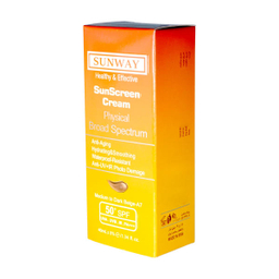 کرم ضد آفتاب سان وی (Sunway) مدل physical حجم 40 میلی‌‌لیتر
