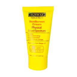 کرم ضد آفتاب سان وی (Sunway) مدل physical حجم 40 میلی‌‌لیتر