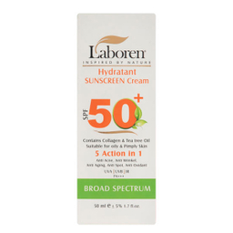 کرم ضد آفتاب لابورن (Laboren) کد 02 حجم 50 میلی‌‌لیتر