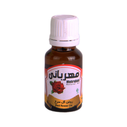 روغن گل سرخ مهربانی (Mehrabani) مدل 001 حجم 18 میلی‌لیتر