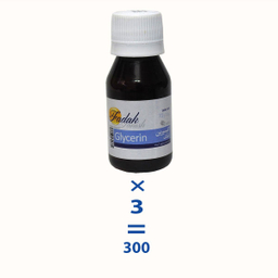 گلیسیرین فدک (Fadak) مدل 24511 حجم 60 میلی‌لیتر بسته 3 عددی