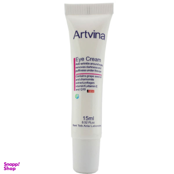 کرم دور چشم آرت وینا (Artvina) مدل استیکی حاوی ویتامین K + E حجم 15 میلی‌ لیتر