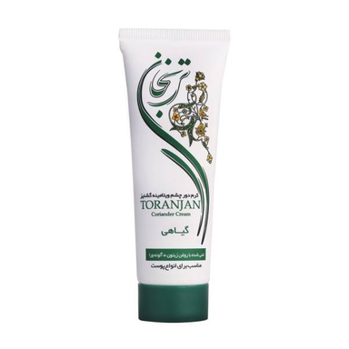 کرم گیاهی دور چشم روز ترنجان (Toranjan) مدل Coriander حجم 50 میلی‌لیتر