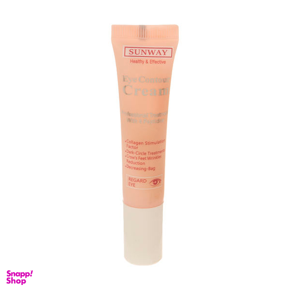 کرم دور چشم سان وی (Sunway) مدل 4Peptides حجم 15 میلی‌لیتر