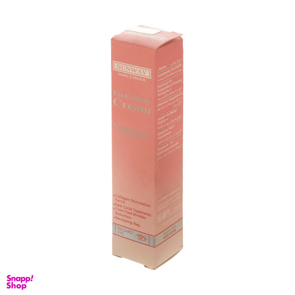 کرم دور چشم سان وی (Sunway) مدل 4Peptides حجم 15 میلی‌لیتر