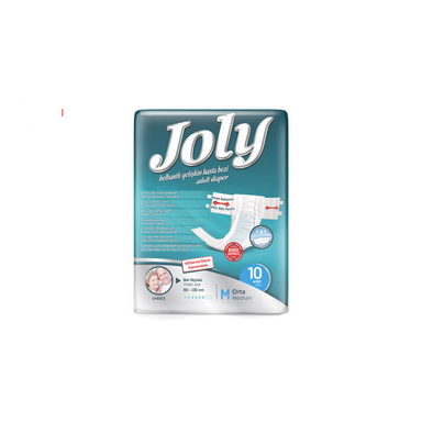 پوشینه بزرگسال چسبی جولی (Joly) مدل Medium بسته بندی 10 عددی