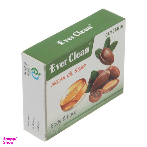 صابون شستشو اورکلین (Ever clean) مدل آرگان وزن 65 گرم