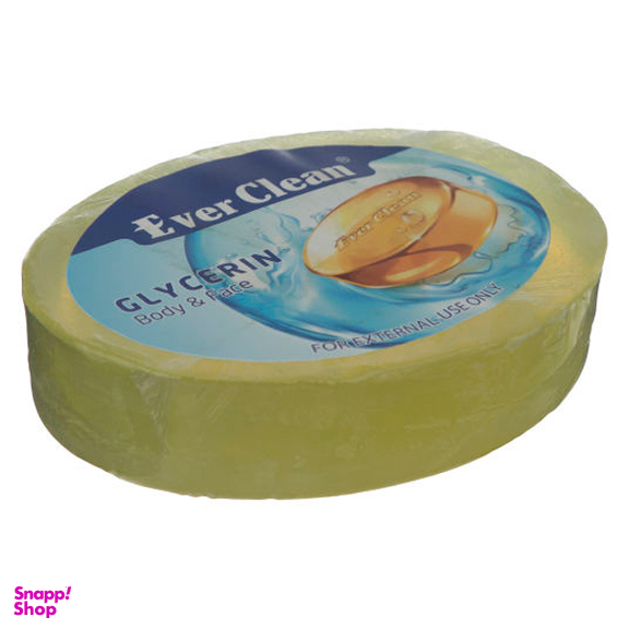 صابون گلیسیرینه اورکلین (Ever clean) مدل آلویه‌ ورا وزن 65 گرم