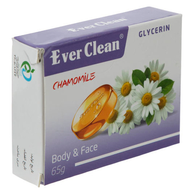 صابون گلیسیرینه اورکلین (Ever clean) مدل بابونه وزن 65 گرم