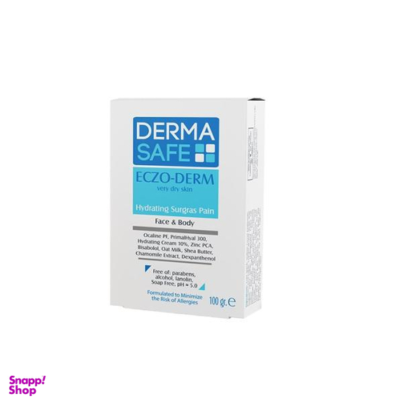 پن شستشو درماسیف (Dermasafe) مدل ECZO DERM وزن 100 گرم